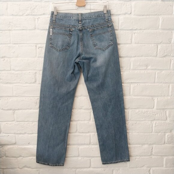 Cinch Jeans Mens 30x32 Blue Straight Western Cowboy Workwear - Picture 4 of 11